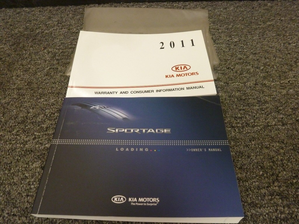 Picture of: Kia Sportage SUV Owner Owner’s Manual User Guide Book LX EX