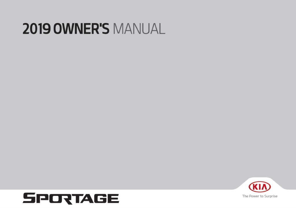 Picture of: Kia Sportage () user manual (English –  pages)