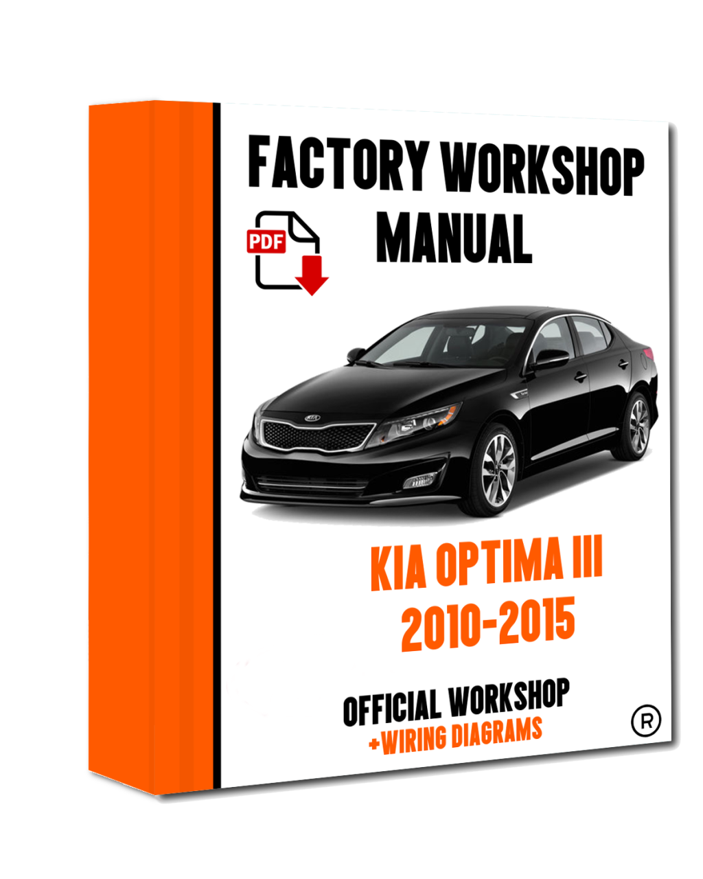 Picture of: OFFICIAL WORKSHOP Manual Service Repair Kia Optima III  –