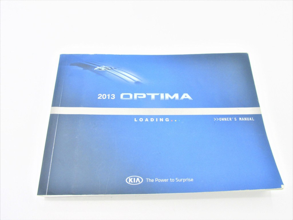 Picture of: OPTIMA,  Kia OPTIMA Owners Manual  eBay
