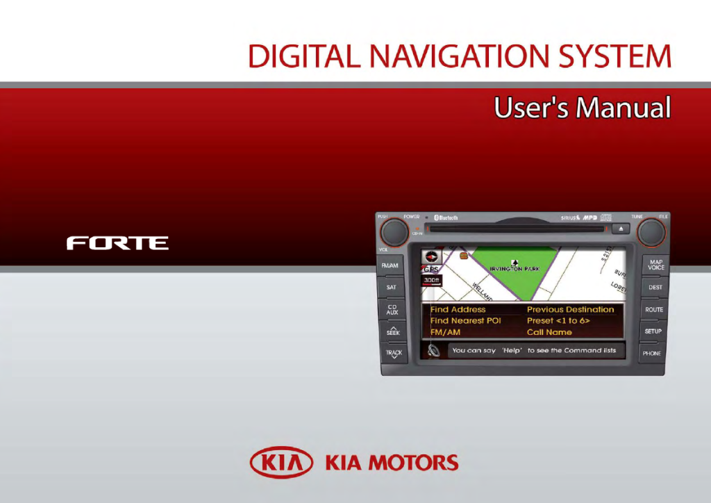 Picture of: User manual Kia Forte () (English –  pages)