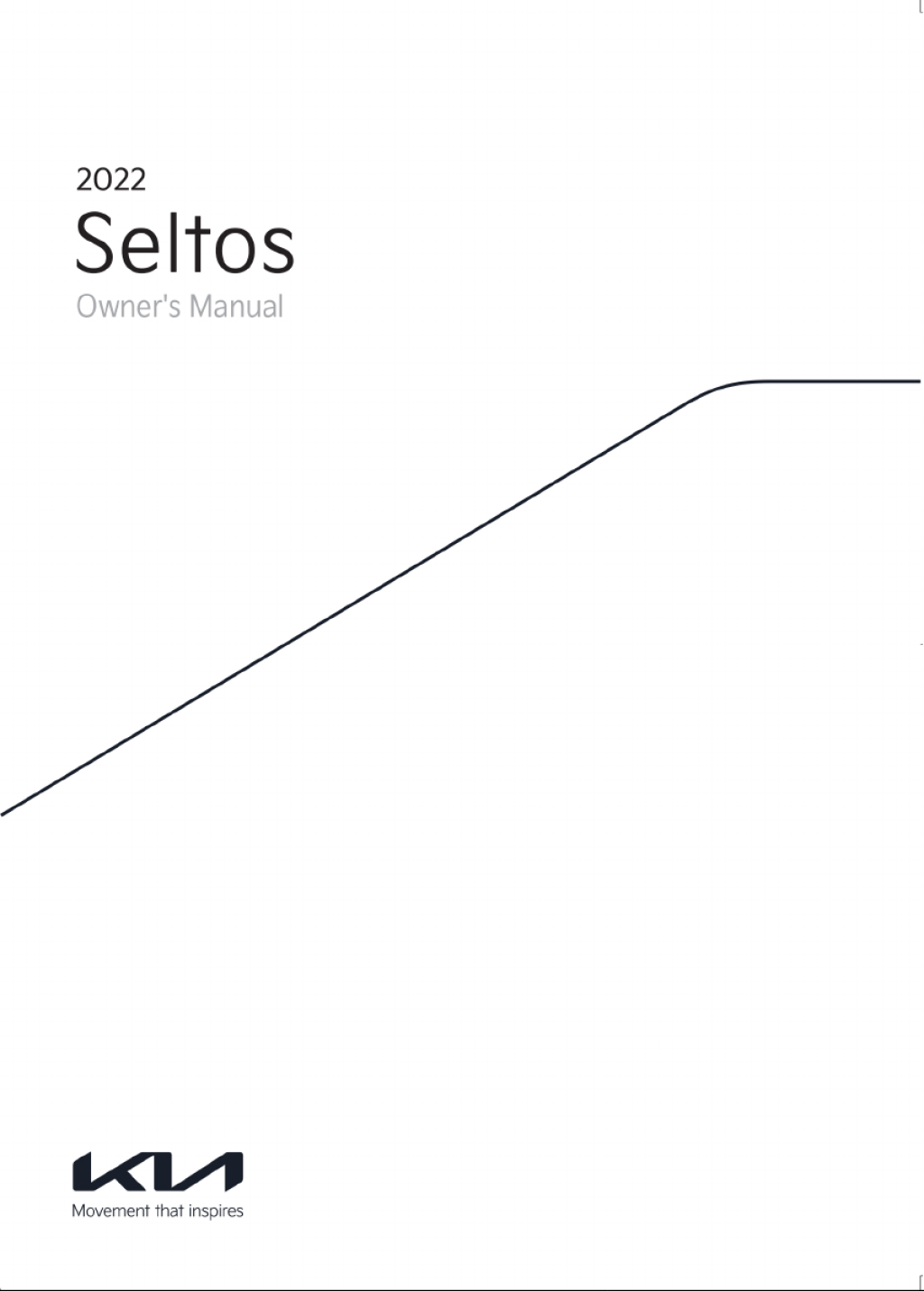 Picture of: User manual Kia Seltos () (English –  pages)